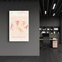 Wallity SPR-1152 Pintura Decorativa de Vidrio Templado 46 x 72 cm